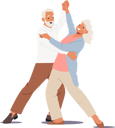 پیش‌نمایش فایل elder-couple-dancing-together-5683085 از پک افراد سالمند