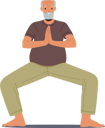 پیش‌نمایش فایل elder-male-doing-yoga-exercise-5683078 از پک افراد سالمند