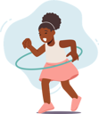 پیش‌نمایش فایل african-girl-playing-with-hula-hoop-5683198 از پک کودکان و خانواده