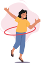پیش‌نمایش فایل girl-rolling-hula-hoop-5683196 از پک کودکان و خانواده