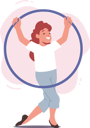 پیش‌نمایش فایل girl-with-hula-hoop-5683195 از پک کودکان و خانواده