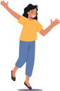 پیش‌نمایش فایل happy-kid-waving-hand-5683208 از پک کودکان و خانواده