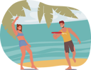 پیش‌نمایش فایل couple-playing-with-frisbee-at-beach-6497583 از پک فعالیت ورزشی