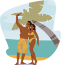 پیش‌نمایش فایل couple-taking-selfie-on-the-beach-6497581 از پک فعالیت ورزشی