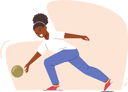 پیش‌نمایش فایل kid-throwing-bowling-ball-6497602 از پک فعالیت ورزشی