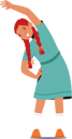 پیش‌نمایش فایل little-girl-doing-morning-exercise-6497605 از پک فعالیت ورزشی