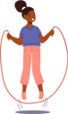 پیش‌نمایش فایل little-girl-skipping-rope-6497588 از پک فعالیت ورزشی