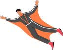 پیش‌نمایش فایل man-doing-extreme-paragliding-adventure-6497575 از پک فعالیت ورزشی