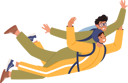 پیش‌نمایش فایل man-doing-skydiving-together-6497573 از پک فعالیت ورزشی