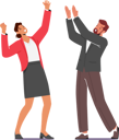 پیش‌نمایش فایل happy-business-people-celebrating-victory-6497258 از پک افراد کسب و کار