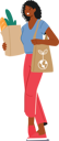 پیش‌نمایش فایل female-character-after-grocery-shopping-6497556 از پک خرید