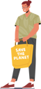 پیش‌نمایش فایل man-carrying-cloth-bag-denoting-save-the-planet-6497558 از پک خرید