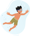 پیش‌نمایش فایل boy-swimming-in-ocean-6497504 از پک فعالیت‌های کودکان