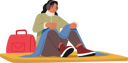 پیش‌نمایش فایل unhappy-woman-refugee-wear-warm-clothes-sitting-on-floor-mat-survive-during-war-conflict-6497634 از پک داوطلب‌ها