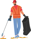 پیش‌نمایش فایل volunteer-cleaning-garbage-from-ground-6497412 از پک محیط زیست