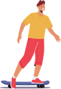 پیش‌نمایش فایل teenager-boy-riding-skate-board-6497362 از پک افراد سالمندان