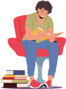 پیش‌نمایش فایل student-reading-book-6497352 از پک آموزش و پرورش