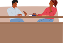 پیش‌نمایش فایل students-in-university-hall-6497348 از پک آموزش و پرورش