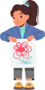 پیش‌نمایش فایل child-holding-drawings-7933432 از پک بچه‌ها / کودکانه