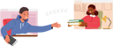 پیش‌نمایش فایل classmates-share-textbooks-kids-via-internet-7933475 از پک بچه‌ها / کودکانه