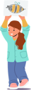 پیش‌نمایش فایل little-child-girl-holding-drawings-7933436 از پک بچه‌ها / کودکانه