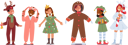 پیش‌نمایش فایل children-in-christmas-costumes-7933256 از پک کودکان