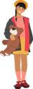 پیش‌نمایش فایل little-asian-girl-with-teddy-bear-7933278 از پک کودکان