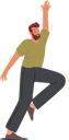پیش‌نمایش فایل young-man-dancing-on-disco-party-7932753 از پک افراد و سرگرمی‌ها