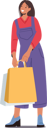 پیش‌نمایش فایل young-stylish-woman-holding-shopping-bags-7932764 از پک افراد و سرگرمی‌ها