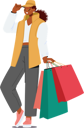 پیش‌نمایش فایل young-woman-holding-shopping-bags-7932766 از پک افراد و سرگرمی‌ها