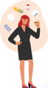 پیش‌نمایش فایل female-character-with-allergy-reaction-7920355 از پک افراد و پزشکی
