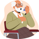 پیش‌نمایش فایل senior-man-use-inhaler-during-asthma-attack-7920336 از پک افراد و پزشکی