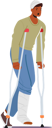 پیش‌نمایش فایل unhappy-man-with-leg-and-head-fracture-7920362 از پک افراد و پزشکی