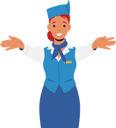 پیش‌نمایش فایل flight-air-hostess-7938951 از پک سفر