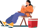 پیش‌نمایش فایل woman-relax-on-daybed-and-drink-tea-7938959 از پک سفر