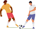 پیش‌نمایش فایل football-athlete-playing-football-7936219 از پک بازیکنان فوتبال