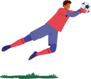 پیش‌نمایش فایل goalkeeper-catch-ball-in-air-7936233 از پک بازیکنان فوتبال