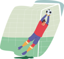 پیش‌نمایش فایل goalkeeper-jumping-while-doing-goalkeeping-7936224 از پک بازیکنان فوتبال