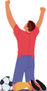 پیش‌نمایش فایل soccer-player-celebrating-win-7936245 از پک بازیکنان فوتبال