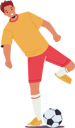 پیش‌نمایش فایل sportsman-playing-soccer-7936237 از پک بازیکنان فوتبال