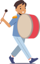 پیش‌نمایش فایل boy-playing-drum-7933600 از پک کودکان شاد