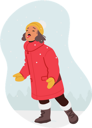 پیش‌نمایش فایل girl-enjoy-snowfall-7933560 از پک کودکان شاد