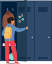 پیش‌نمایش فایل little-boy-standing-near-the-locker-7933573 از پک کودکان شاد