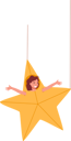 پیش‌نمایش فایل little-girl-wearing-star-costume-7933595 از پک کودکان شاد