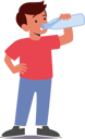 پیش‌نمایش فایل boy-gulping-water-from-bottle-7933488 از پک خانواده و کودکان
