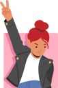 پیش‌نمایش فایل girl-celebrating-victory-7933517 از پک خانواده و کودکان