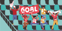 پیش‌نمایش فایل cheerful-fans-cheering-on-tribunes-7936360 از پک ورزشی