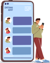 پیش‌نمایش فایل boy-using-online-dating-app-7937629 از پک تچنولوگیس