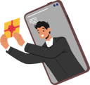 پیش‌نمایش فایل businessman-holding-gift-coupon-7937664 از پک تچنولوگیس