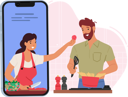 پیش‌نمایش فایل couple-preparing-food-together-online-7937650 از پک تچنولوگیس